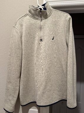 Mens NAutical 1/4 Zip shirt